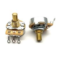 10% Tolérance Guitare Électrique Basse Active Pickup CTS A500K Audio Cône Potentiomètres Split Long Shaft Guitar Pots