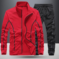Ensemble survêtement pour femme, pantalon de jogging en coton 100% uni, coupe-vent deux pièces pour l'hiver