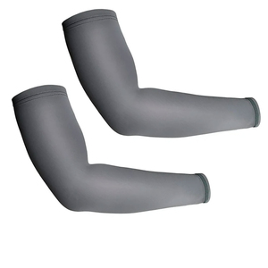 Manchons de compression athlétiques pour hommes, ajustement compressif, couleur unie, personnalisables, vente en gros, faible MOQ - Product Image 2