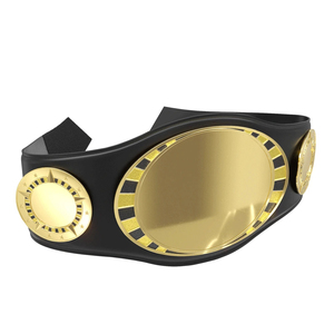เข็มขัดแชมป์แบบกำหนดเอง แผ่นโลหะสีทองทรงกลม สำหรับมวย MMA มวยปล้ำ - Product Image 3