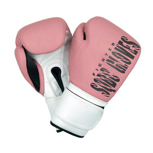 Gants de boxe de combat en cuir PU du Pakistan Logo personnalisé Gants de boxe MMA et de poinçonnage - Product Image 2