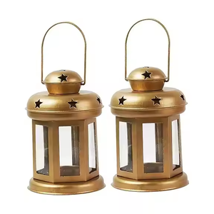 Faroles Colgantes de Acero Inoxidable Ecológicos Hechos a Mano Modernos y Elegantes, Portavelas Decorativos con Relieve, Color y Logotipo Personalizados - Product Image 3