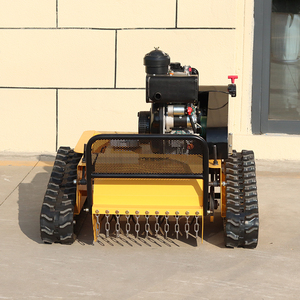 Cortadora de Césped Industrial Profesional de Gasolina de 4 Tiempos, Ancho de Corte de 500 mm, Robot Autopropulsado con Control Remoto - Product Image 1