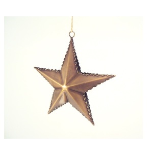 Brown Powder Coated Metal <b>Hanging</b> <b>Star</b> With Ring Ornaments For Home Christmas X Mas Tree Decorative <b>Hanging</b> Ornaments - Product Image 3