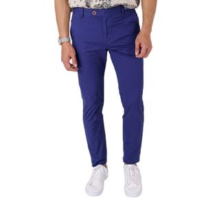 OEM nuevo estilo Casual sostenible Chino pantalones para hombres transpirable clásico ajuste elástico color sólido hombres Chino Pantalones - Product Image 2