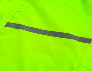 Waterproof Motorcycle Rain <b>Jacket</b> and Pants Set Breathable Nylon Riding Rainwear with <b>Reflective</b> Strip for Tour - Product Image 3