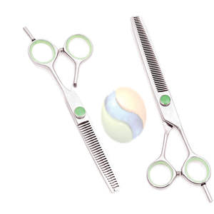 Ciseaux de barbier de qualité supérieure en acier inoxydable pour droitiers, tranchants, non pliables, pour la coupe de cheveux, personnalisables - Product Image 3