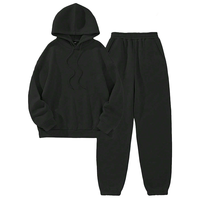 Vente Flash 2023 : Ensemble de survêtement pour homme tendance, 2 pièces, 100% coton, doublure en flanelle turque, 300 GSM
