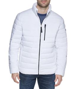 Veste d'hiver matelassée pour homme, couleur et taille personnalisées, vente chaude 2025, col montant, logo frontal, imperméable, chauffante, coupe-vent - Product Image 1