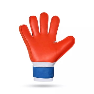 Gants de gardien de but pour hommes en cuir super doux et confortables, personnalisables, de haute qualité, respirants, antidérapants, avec sangle de poignet réglable et crochet - Product Image 6