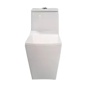 Hotels Thuis Eendelige Wc Cosmo 113 S-Trap Badkamer Moderne Toiletten Stoelen Keramisch Wit Toiletbril Vloer Gemonteerd