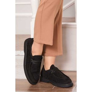 Zapatos Clásicos Negros Estilo Mocasín con Cordones - Product Image 2