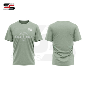 Camiseta de manga corta de algodón suave con cuello redondo para hombre, ropa informal de marca, camiseta transpirable Unisex, último estilo para camiseta - Product Image 2