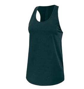 Camiseta de tirantes de algodón 100% para gimnasio, correr, yoga, ropa deportiva de alta calidad para mujer, camiseta informal con decoración de cuentas de talla grande - Product Image 4