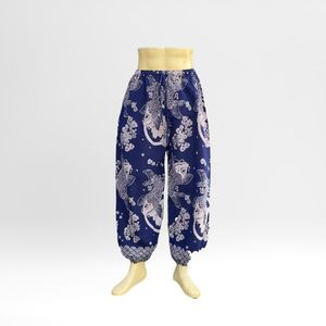 Pantalones tribales Hippy Harem informales para mujer DE EXPORTACIÓN DE Tailandia, pantalones de Estilo Hawaiano de algodón suave para verano y festivales - Product Image 2