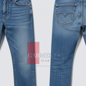 Men Classic Regular <b>Jeans</b> Denim Pants Straight Fit <b>Jeans</b> Men Casual Denim Pants Custom Logo <b>Jeans</b> Wholesale Regular Fit <b>Jeans</b> - Product Image 3