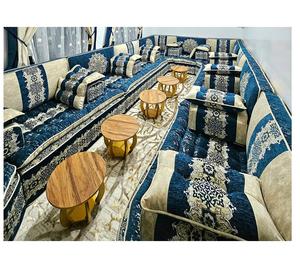 Sofá estilo Majlis árabe, diseño clásico, elegante conjunto para sala de estar, asientos de esquina de lujo, diseño que ahorra espacio - Product Image 1