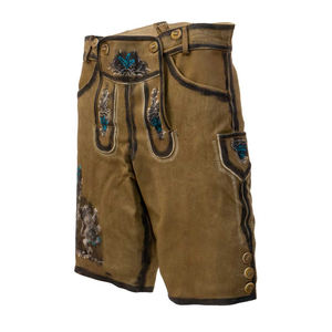 Pantalones cortos bávaros para hombre con logotipo personalizado, novedad, pantalones cortos alemanes tradicionales Lederhosen para hombre - Product Image 6