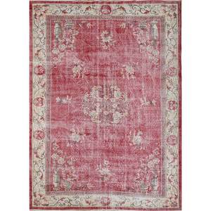 Alfombras de Lana Anudadas a Mano de Gran Tamaño, Diseño de Medallón Rojo y Naranja, para Sala de Estar o Pasillo - Pae-2381 - Product Image 1