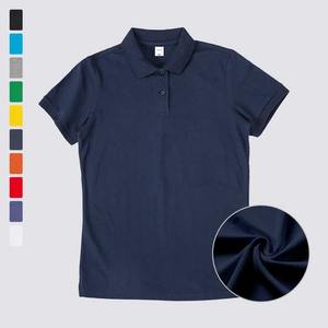 2025 Nueva camiseta Polo con logotipo bordado impreso personalizado de alta calidad 100% algodón venta directa de fábrica manga corta talla XL hombres mujeres - Product Image 3