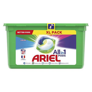 Original Ariel 3 en 1 PODS, cápsulas de líquido de lavado Ariel detergente en polvo blanco - Product Image 5