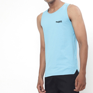 เสื้อกล้ามออกกำลังกายผู้ชาย Twill Sports 2026 สีสันตามสั่ง แห้งเร็ว ผลิตจากผ้าฝ้าย/ใยไผ่ เสื้อผ้าฟิตเนสระบายอากาศได้ดี เสริมสร้างกล้ามเนื้อ - Product Image 2