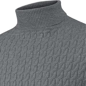 Nuevo suéter cálido de invierno de calidad superior 2025, suéter informal para hombre, suéter de punto de poliéster para hombre - Product Image 2