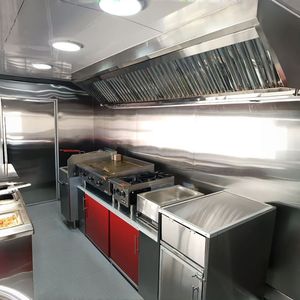 Nuevo Remolque de Transporte de Alimentos, Camión de Comida, Remolque de Catering Móvil, Totalmente Equipado, Remolque Móvil para Cerveza y Hielo al Aire Libre - Product Image 5