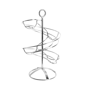 Marco de alambre Estante de huevos de hierro Soporte de huevos con forma mínima para sostener huevos con fácil alcance y accesibilidad - Product Image 1