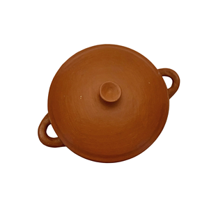Pot traditionnel en argile écologique pour la cuisson des légumes et du biryani dans un processus de cuisson lent et sain au prix de gros - Product Image 3
