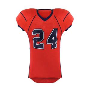 Maillots de football américain personnalisés pour jeunes et adultes, manches courtes, respirants, grandes tailles, nouvelle vente - Product Image 3