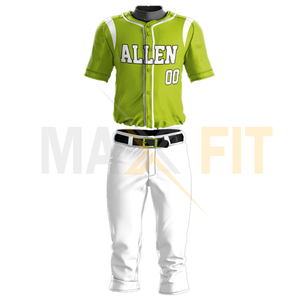 ชุดเล่นซอฟต์บอลเครื่องแบบเบสบอลพิมพ์ลายเองได้ชุดเล่นกีฬาแบบปรับแต่งได้ - Product Image 4