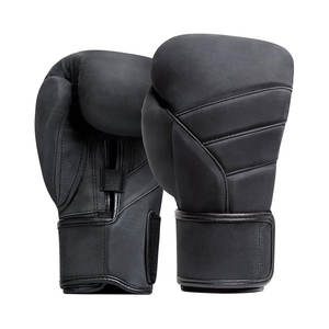 Guantes de Boxeo de Cuero de 16 oz para Entrenamiento de Artes Marciales - Product Image 5