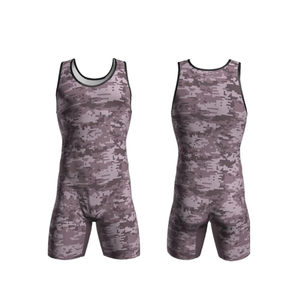 เสื้อกล้ามมวยปล้ำเยาวชนระเหิดสำหรับผู้ชายเสื้อกล้ามมวยปล้ำเครื่องแบบสำหรับผู้ชาย - Product Image 4