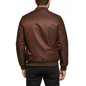 Chaqueta Bomber Personalizada para Hombre, Transpirable, Resistente al Viento, Color Personalizado, Fabricación Profesional al por Mayor, Manga Larga, Estilo Urbano - Product Image 2