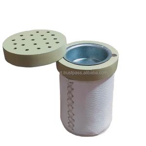 Mini mubkhara medkhan bukhoor de alta calidad, quemador de incienso Bakhoor intenso de cuero de madera indio para Eid Ramadán - Product Image 1