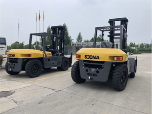 Chariot élévateur diesel d'occasion AUSTRIA 3,5 tonnes, moteur japonais, capacité de 3500 kg, pompe hydraulique, boîte de vitesses, moteur 96 kg - Product Image 4