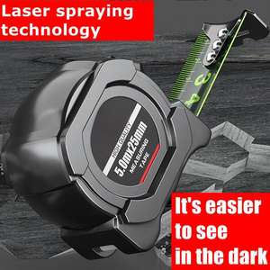 شريط قياس من الفولاذ التيتانيوم متوفر بأحجام مخصصة مع شعار مخصص، شريط قياس رقمي دقيق - Product Image 6