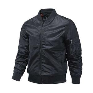 Top qualité vente chaude personnalisé Baseball hiver Satin Varsity vestes dernière arrivée col montant fermeture éclair toile coupe-vent - Product Image 5
