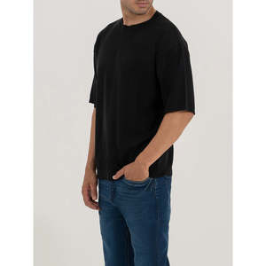 เสื้อยืด HARVE ทรงหลวม น้ำหนัก 300 กรัม สำหรับออกกำลังกาย ดีไซน์เรียบ - Product Image 3