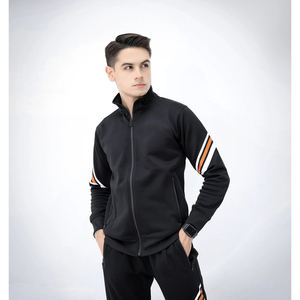 Ensemble de survêtement deux pièces pour homme, personnalisé, hiver 2024, décontracté, léger, à capuche, fermeture éclair, uni - Product Image 6