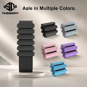 Bracelets lestés personnalisés en silicone, <span class=keywords><strong>poids</strong></span> de poignet, faible MOQ, OEM, <span class=keywords><strong>poids</strong></span> de <span class=keywords><strong>cheville</strong></span> réglables pour le fitness quotidien et le yoga - Product Image 5