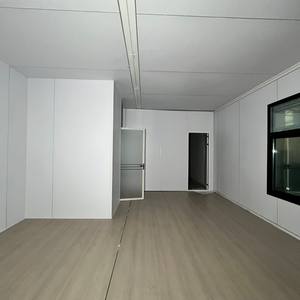 Cadre blanc personnalisé de 40 pieds en blanc ange Deux chambres à <span class=keywords><strong>coucher</strong></span> Trois salles de bain <span class=keywords><strong>et</strong></span> <span class=keywords><strong>dressing</strong></span> Maison extensible à toit plat - Product Image 5