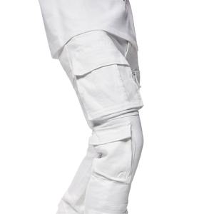 กางเกงวิ่งผู้ชายสำหรับฤดูใบไม้ร่วงและฤดูหนาว แห้งเร็ว มีโลโก้ แต่งเชือกผูกเอว ทรงตรง สไตล์สตรีท ผ้ากันลม 100% - Product Image 5