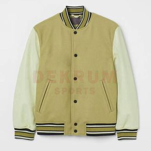 Veste en laine oversize confortable pour homme, style Letterman, tissu durable, col montant, respirante, séchage rapide, écologique – Meilleure vente - Product Image 1