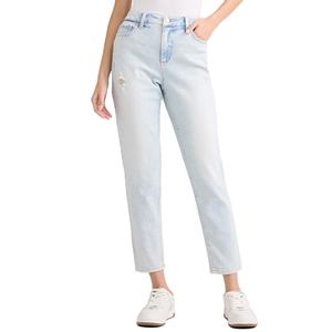 Jeans en denim de mode OEM pour femmes, fabricant pakistanais, à taille haute et élégante, pour les looks de gym et la mode de rue - Product Image 6