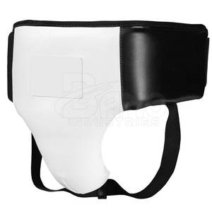 Premium Quality Genuine Leather <b>Groin</b> <b>Guard</b> Best Quality <b>MMA</b> Boxing Gear Set - Product Image 1