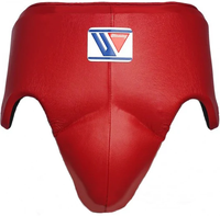 Protector Inguinal de Boxeo GYMSTERO Personalizable de Alta Calidad, con Cordones de Cuero, Agarre Antideslizante, Transpirable, para Entrenamiento Rápido