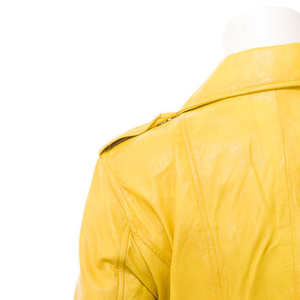 Chaqueta de Cuero Genuino para Mujer al por Mayor, Transpirable, Impermeable y Resistente al Viento, Nuevo Estilo de Moda para Mujeres Adultas - Product Image 6