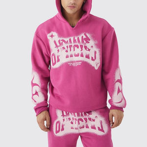 Venta caliente logotipo personalizado hombres chándales para la venta en línea/personalizado OEM algodón hecho logotipo impreso hombres chándales acampanados - Product Image 3